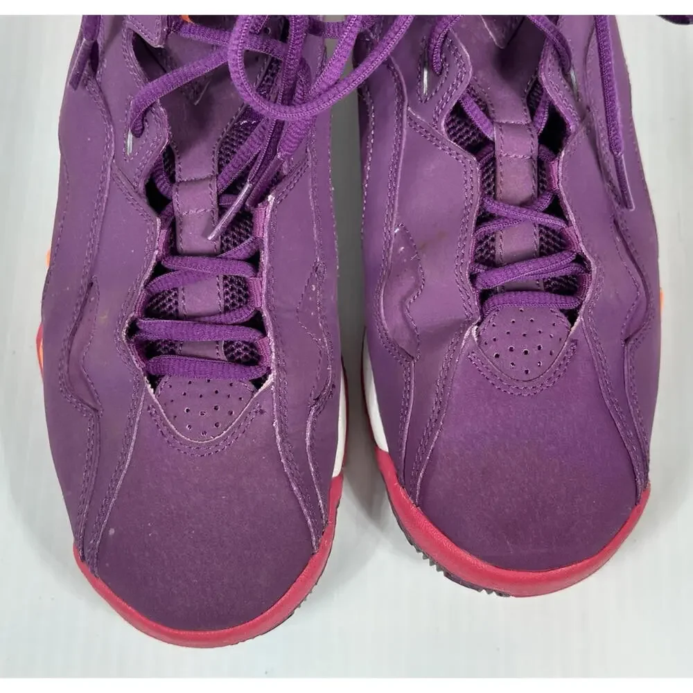 NIKE AIR JORDAN TRUE FLIGHT Girls 7Y‎ Purple Orange Grape Sneakers 342774-517
